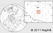 Blank Location Map of Kireyevskiy