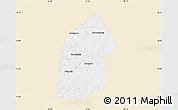 Classic Style Map of Kireyevskiy, single color outside