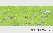Physical Panoramic Map of Kireyevskiy