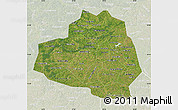 Satellite Map of Tula Oblast, lighten