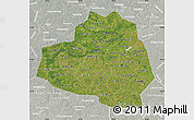 Satellite Map of Tula Oblast, lighten, semi-desaturated