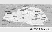 Gray Panoramic Map of Tula Oblast