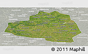 Satellite Panoramic Map of Tula Oblast, lighten, semi-desaturated