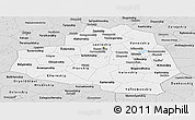 Silver Style Panoramic Map of Tula Oblast