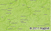 Physical 3D Map of Plavskiy