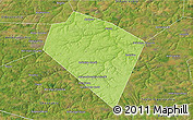 Physical 3D Map of Plavskiy, satellite outside