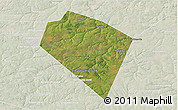Satellite 3D Map of Plavskiy, lighten
