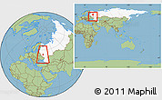 Savanna Style Location Map of Plavskiy, highlighted country, highlighted parent region, within the entire country