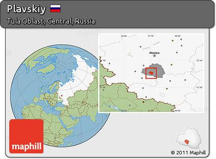 Savanna Style Location Map of Plavskiy, highlighted country, highlighted parent region