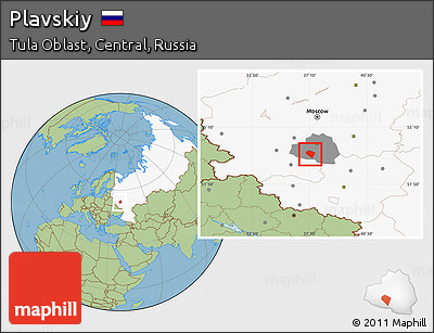 Savanna Style Location Map of Plavskiy, highlighted country, highlighted parent region