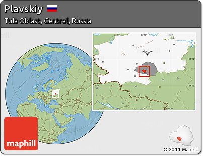 Savanna Style Location Map of Plavskiy, highlighted parent region, highlighted grandparent region