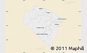 Classic Style Map of Plavskiy, single color outside