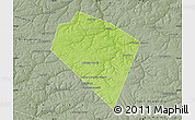 Physical Map of Plavskiy, semi-desaturated