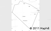 Blank Simple Map of Plavskiy, cropped outside