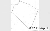 Blank Simple Map of Plavskiy, no labels