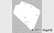 Gray Simple Map of Plavskiy