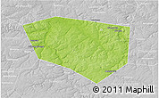 Physical 3D Map of Schekinskiy, lighten, desaturated