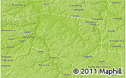 Physical 3D Map of Schekinskiy