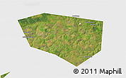 Satellite 3D Map of Schekinskiy, single color outside