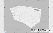 Gray Map of Schekinskiy, single color outside