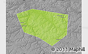 Physical Map of Schekinskiy, desaturated