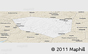 Classic Style Panoramic Map of Schekinskiy