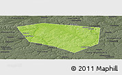Physical Panoramic Map of Schekinskiy, darken, semi-desaturated