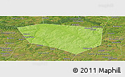 Physical Panoramic Map of Schekinskiy, satellite outside