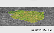 Satellite Panoramic Map of Schekinskiy, desaturated
