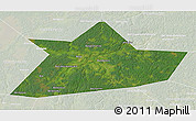 Satellite 3D Map of Belskiy, lighten