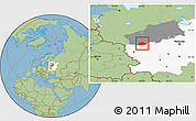 Savanna Style Location Map of Belskiy, highlighted parent region, highlighted grandparent region