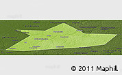 Physical Panoramic Map of Belskiy, darken