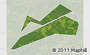 Satellite 3D Map of Konakovskiy, lighten