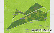 Satellite 3D Map of Konakovskiy, physical outside