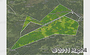 Satellite 3D Map of Konakovskiy, semi-desaturated