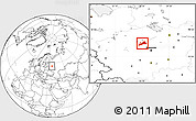 Blank Location Map of Konakovskiy