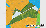 Satellite Map of Konakovskiy, political outside
