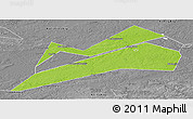 Physical Panoramic Map of Konakovskiy, desaturated
