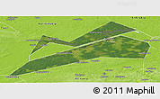 Satellite Panoramic Map of Konakovskiy, physical outside