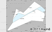 Gray Simple Map of Konakovskiy