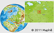 Physical Location Map of Likhoslavlskiy