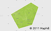Physical Map of Likhoslavlskiy, single color outside