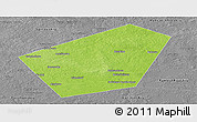Physical Panoramic Map of Likhoslavlskiy, desaturated