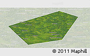 Satellite Panoramic Map of Likhoslavlskiy, lighten