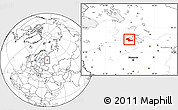Blank Location Map of Vesyegonskiy