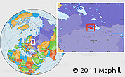 Political Location Map of Vesyegonskiy