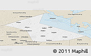 Classic Style Panoramic Map of Vesyegonskiy