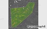 Satellite 3D Map of Zapadnodvinskiy, desaturated