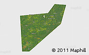 Satellite 3D Map of Zapadnodvinskiy, single color outside