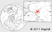 Blank Location Map of Zapadnodvinskiy